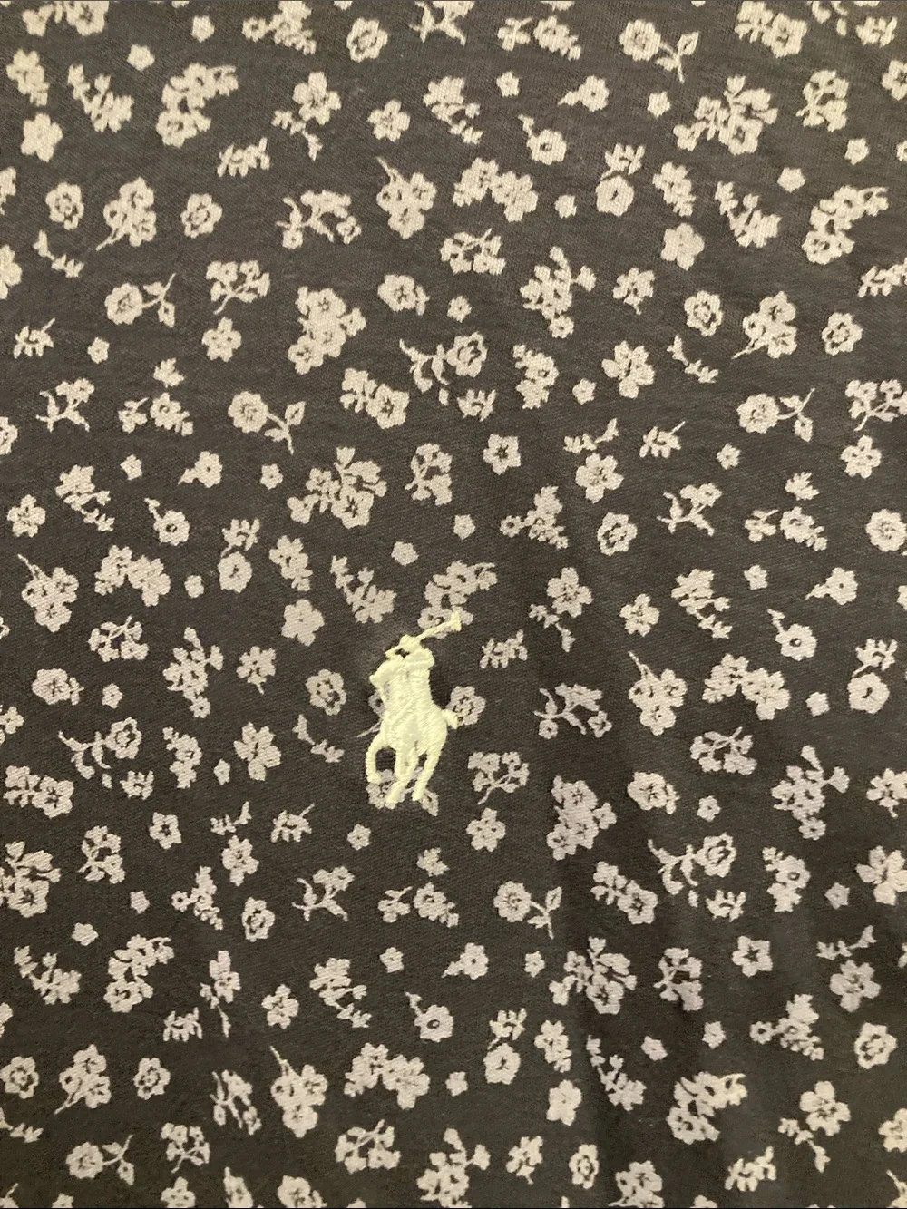 Polo by Ralph Lauren Navy Printed Short-Sleeve Polo